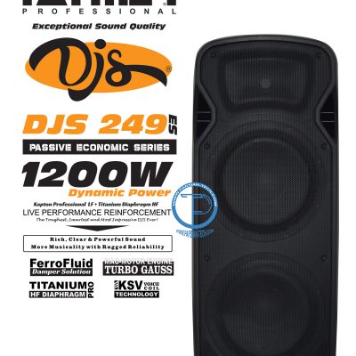 باند 12 اینچ دوبل هایمر مدل DJS 249ES